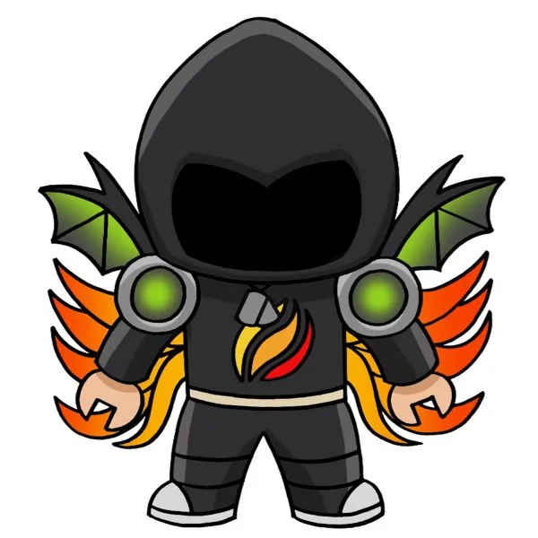 Цветной вариант раскраски престон плейз