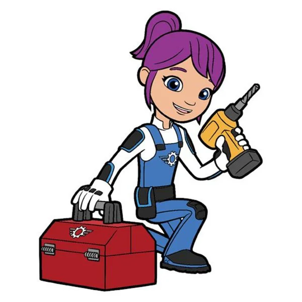 Цветной вариант раскраски гэбби