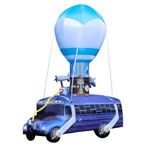 Цветной вариант раскраски боевой автобус