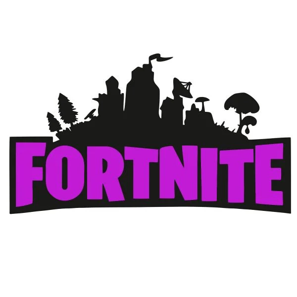 Цветной вариант раскраски логотип из игры