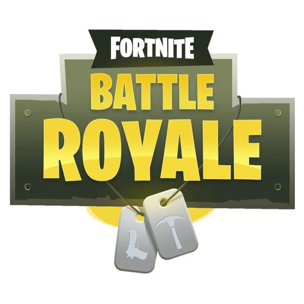 Цветной вариант раскраски баттл роял логотип