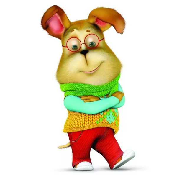 Цветной вариант раскраски ботаник гена