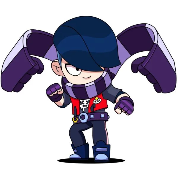 Цветной вариант раскраски новый скин эдгар 2020-2021