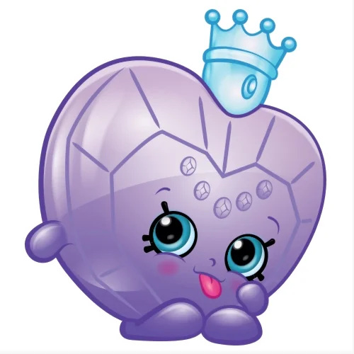 Цветной вариант раскраски духи принцессы шопкинс