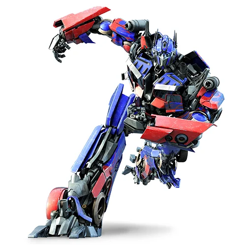 Цветной вариант раскраски лидер оптимус прайм трансформеры