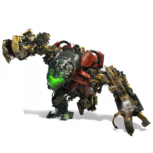 Цветной вариант раскраски девастатор