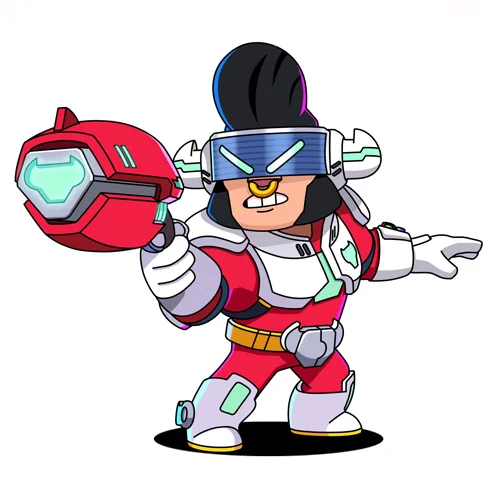 Цветной вариант раскраски астробык булл (космический) bull новый скин 2020-2021