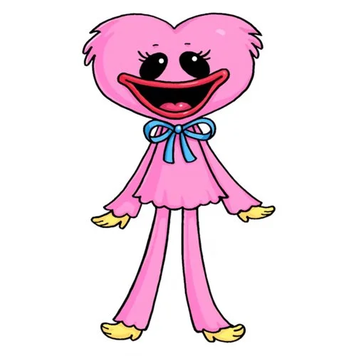 Цветной пример раскраски кисси мисси миленькая