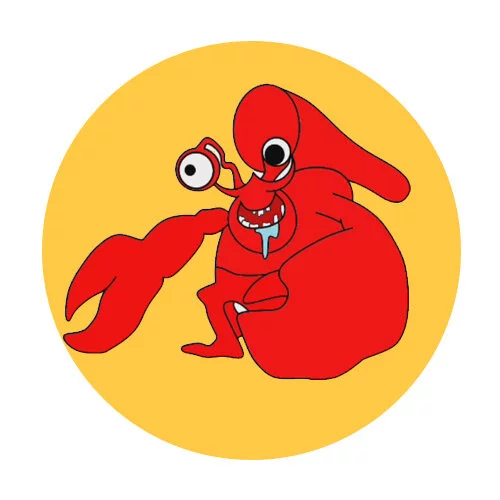 Цветной вариант раскраски admiral krusty garten банбан