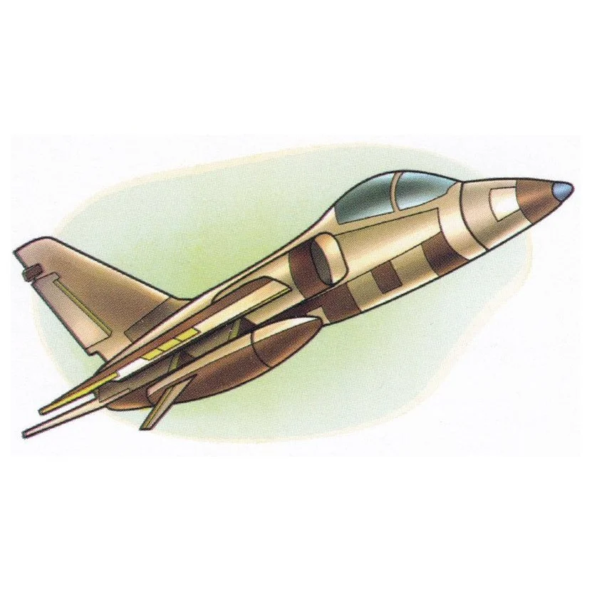 Цветной пример раскраски amx — лёгкий тактический турбореактивный штурмовик