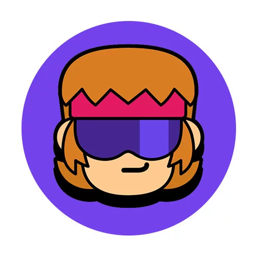 Цветной вариант раскраски бастер нейтральный