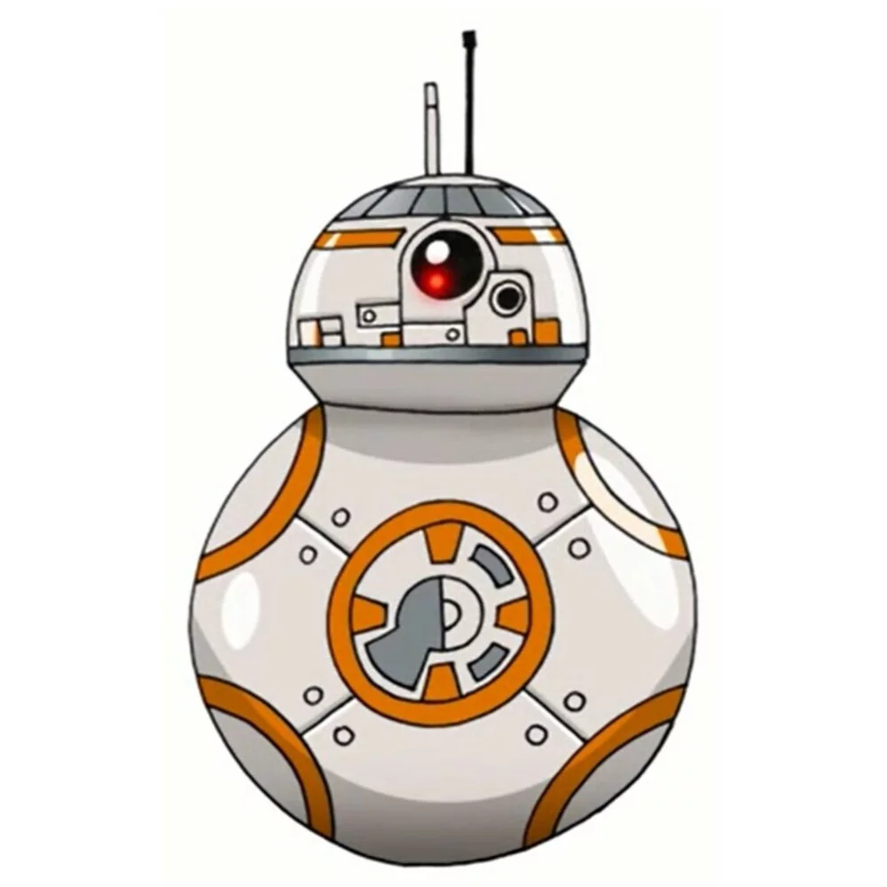 Цветной пример раскраски bb-8