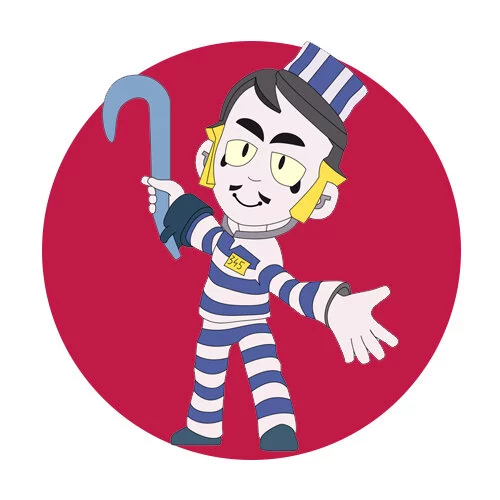 Цветной вариант раскраски беглец грей браво старс