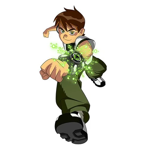 Цветной вариант раскраски бен 10 победитель