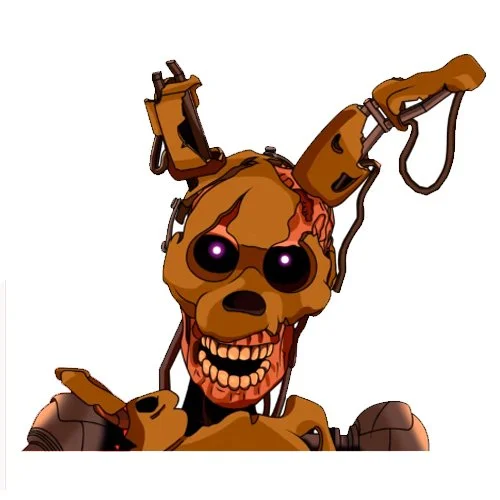 Цветной вариант раскраски бёрнтрап security breach фнаф 9