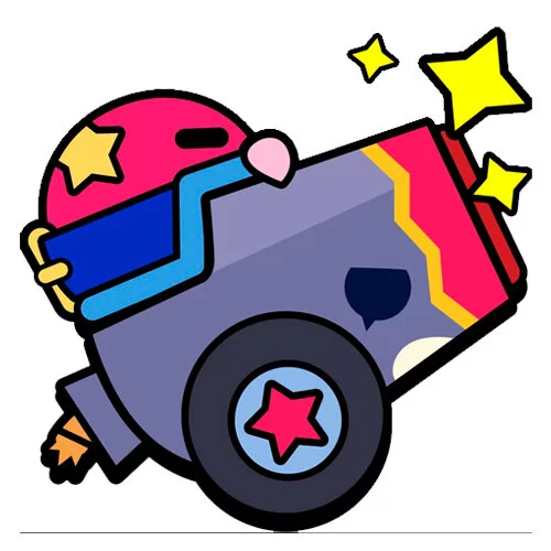 Цветной вариант раскраски бонни 