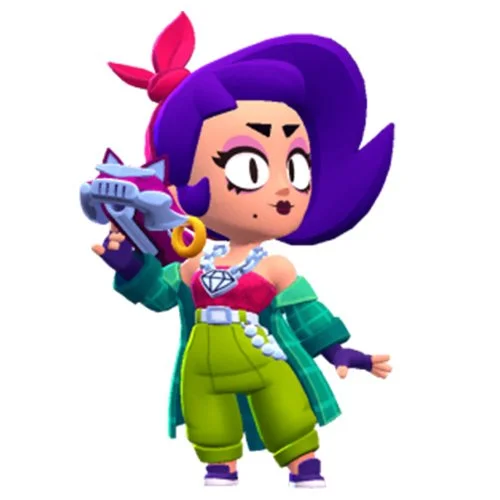 Цветной вариант раскраски бунтарка лола (чола)