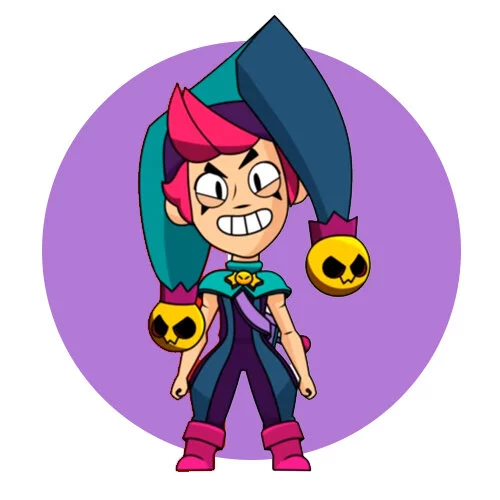 Цветной вариант раскраски честер