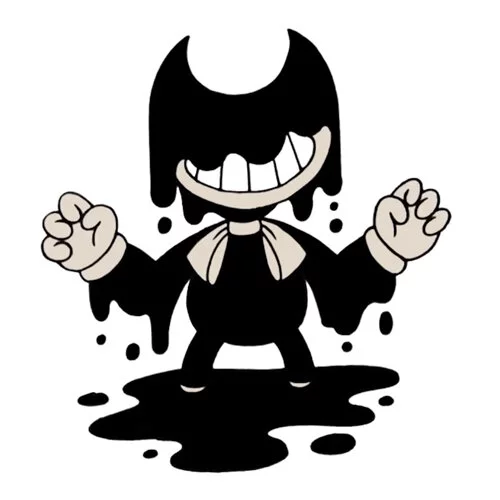 Цветной пример раскраски демон бенди