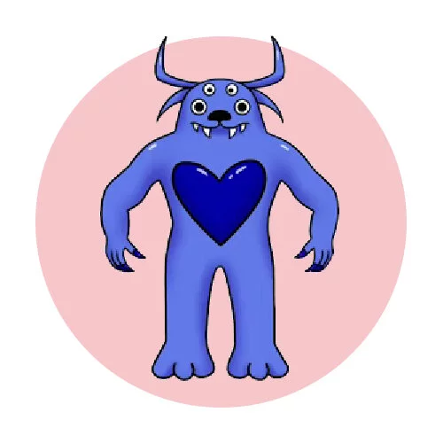 Цветной вариант раскраски dr. fluffypants банбан