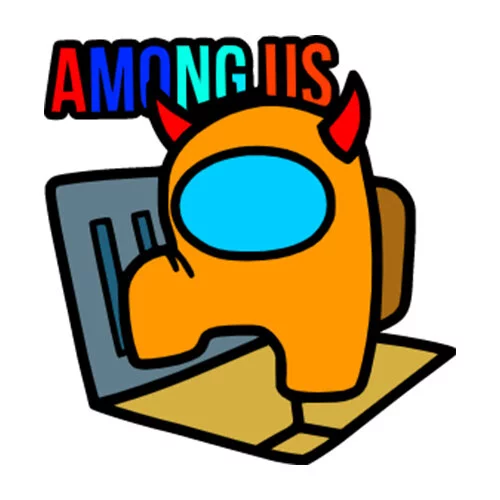 Цветной вариант раскраски дьявол предатель прячется