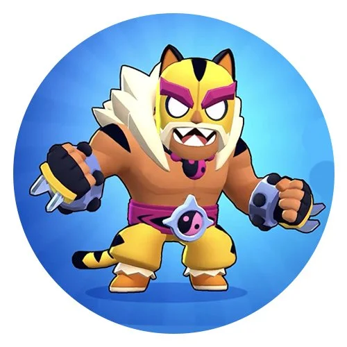 Цветной вариант раскраски эль примо эль тигро