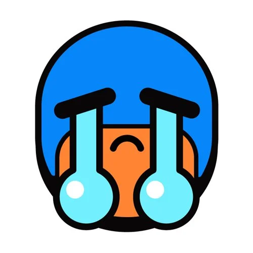 Цветной вариант раскраски эль примо пин грусть