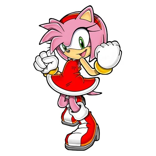 Цветной вариант раскраски эми роуз танцует