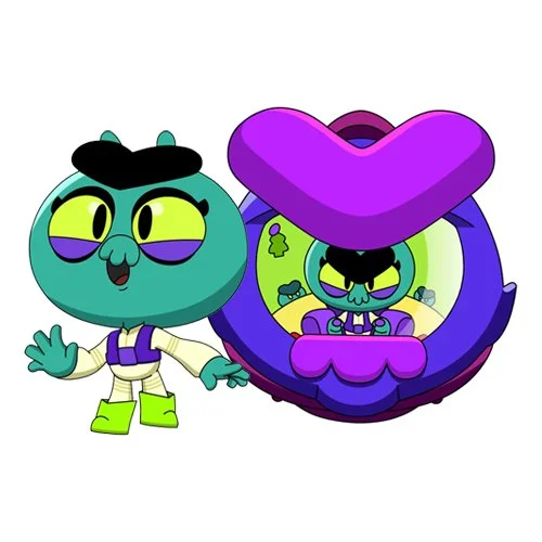 Цветной вариант раскраски ева и ева в корабле