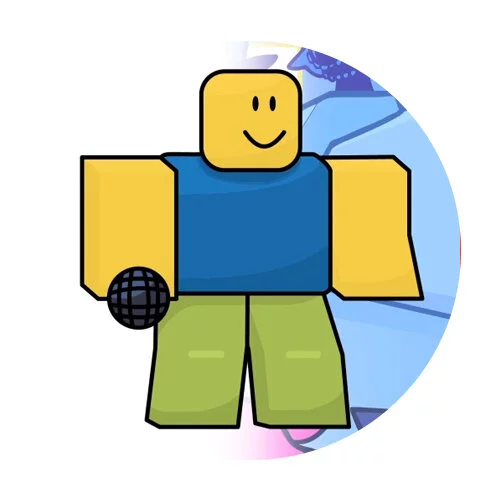 Цветной вариант раскраски fnf простой персонаж