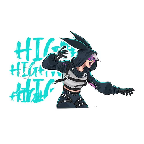 Цветной вариант раскраски фортнайт персонаж 2023