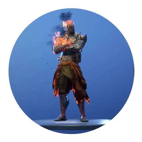 Цветной вариант раскраски фортнайт узник