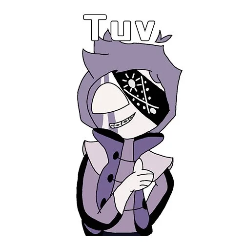 Цветной вариант раскраски friday night funkin ruv