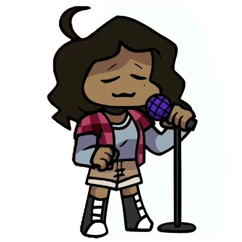 Цветной вариант раскраски friday night funkin воскресенье