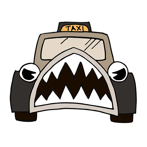 Цветной пример раскраски гаскетте