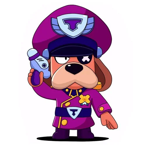 Цветной вариант раскраски генерал гавс сердитый