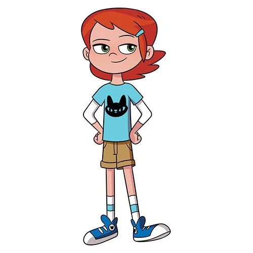 Цветной вариант раскраски гвен теннисон бен 10 милашка