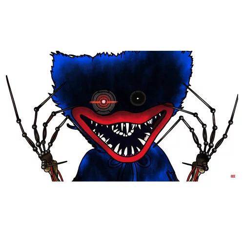 Цветной вариант раскраски хагги вагги прототип 1006