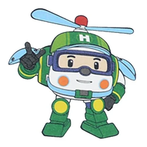 Цветной вариант раскраски хелли вертолет трансформер