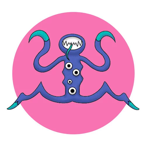 Цветной пример раскраски hungry tamy