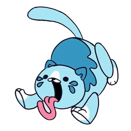 Цветной вариант раскраски кэнди кэт поппи плейтайм