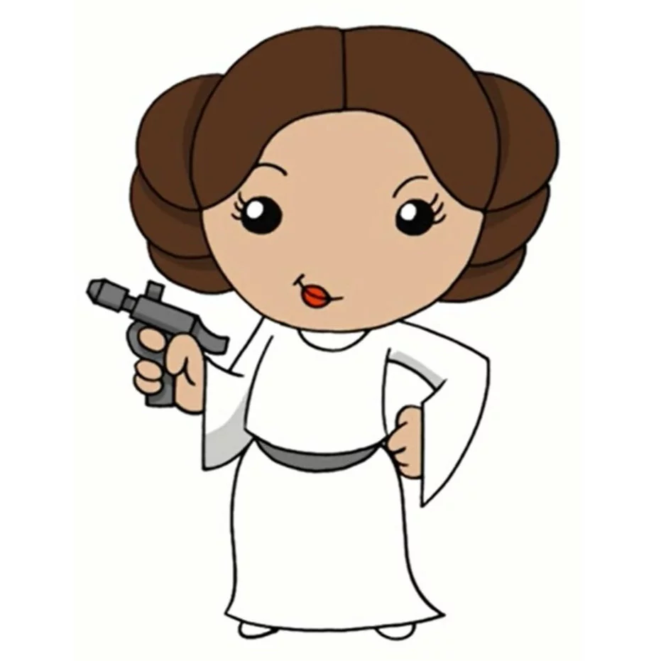 Цветной вариант раскраски лея