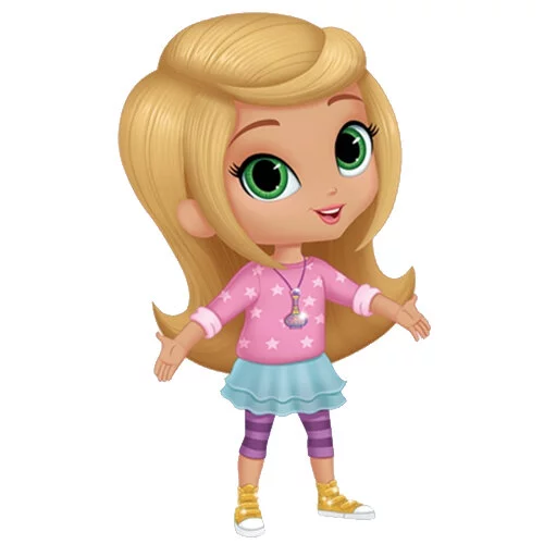 Цветной пример раскраски лия