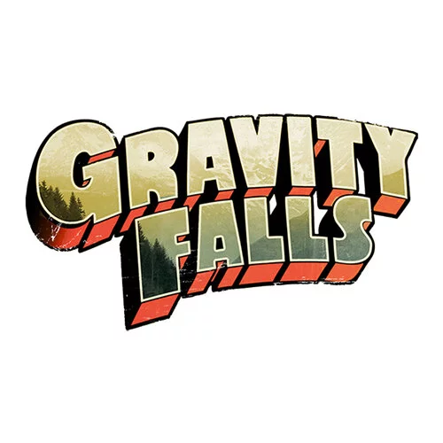 Цветной вариант раскраски логотип мультика