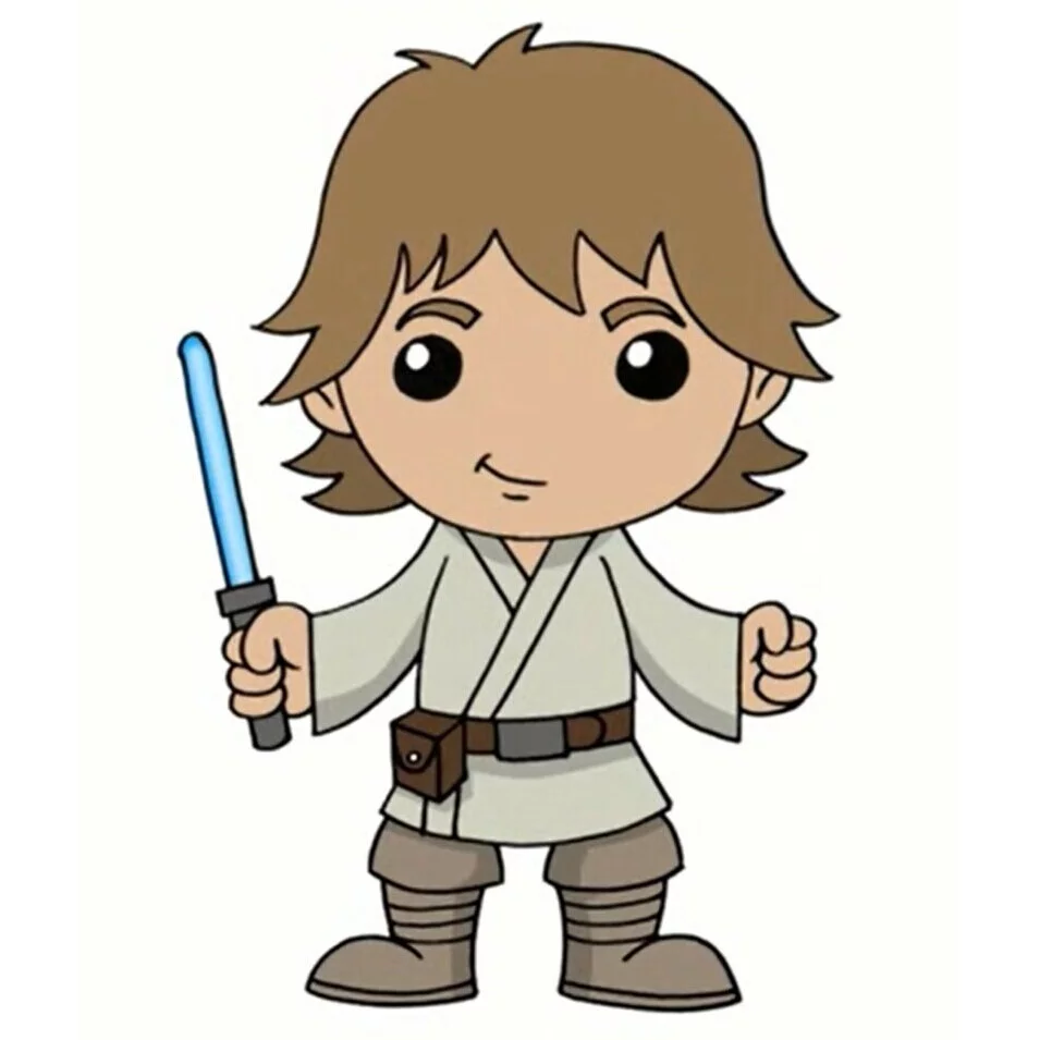 Цветной вариант раскраски люк