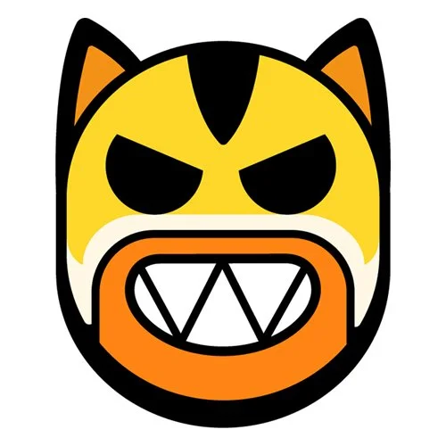 Цветной вариант раскраски лунный новый год эль тигро пин