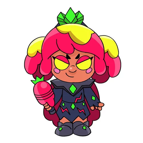 Цветной вариант раскраски магма мэнди