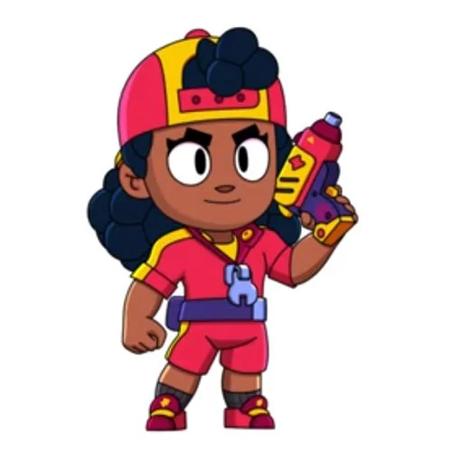 Цветной вариант раскраски мэг (meg) скин новый