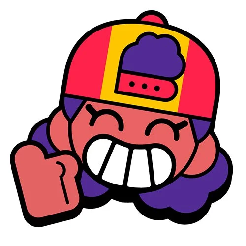 Цветной вариант раскраски мэг пин эмодзи палец вверх