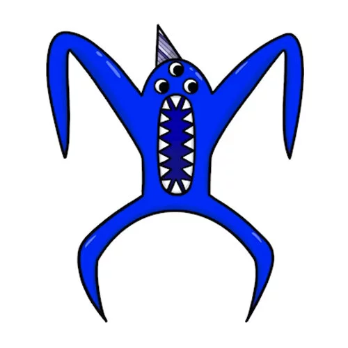 Цветной вариант раскраски набнаб сад банбан